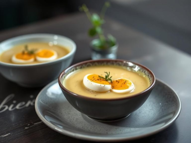 Quail Egg Soup