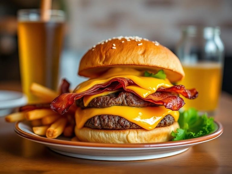 Quarter Pounder with Cheese Deluxe (with bacon)