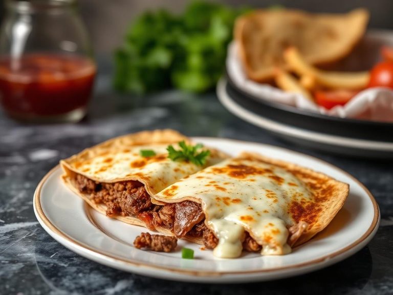 Quesadilla de Carne con Queso