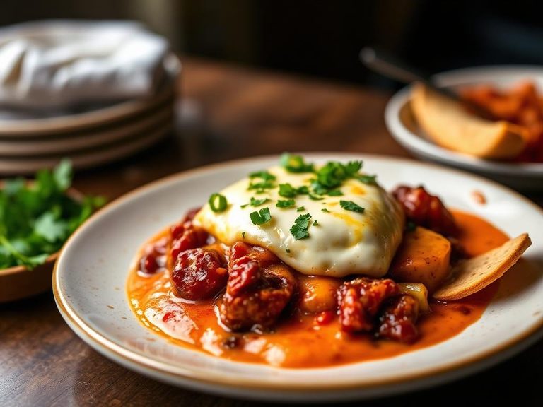 Queso Fundido with Chorizo