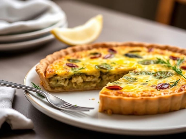 Quiche aux Poireaux