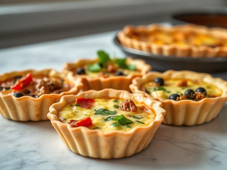 Quiche fillings