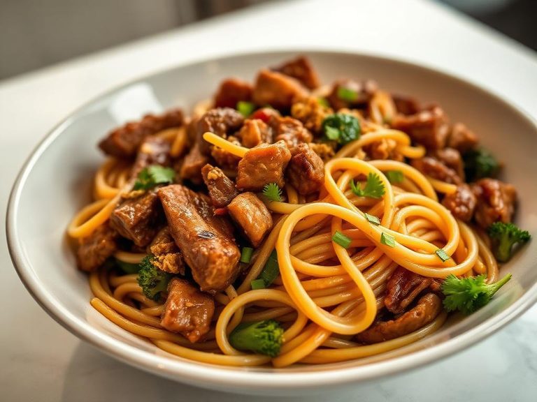 Quick Beef and Noodle Stir-fry
