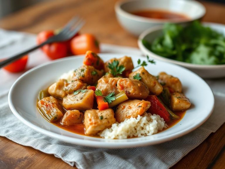 Quick Chicken and Vegetable Stew