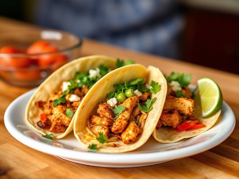 Quick Chicken Tacos