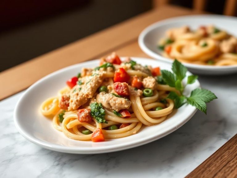 Quick Creamy Vegetable Pasta Sauce