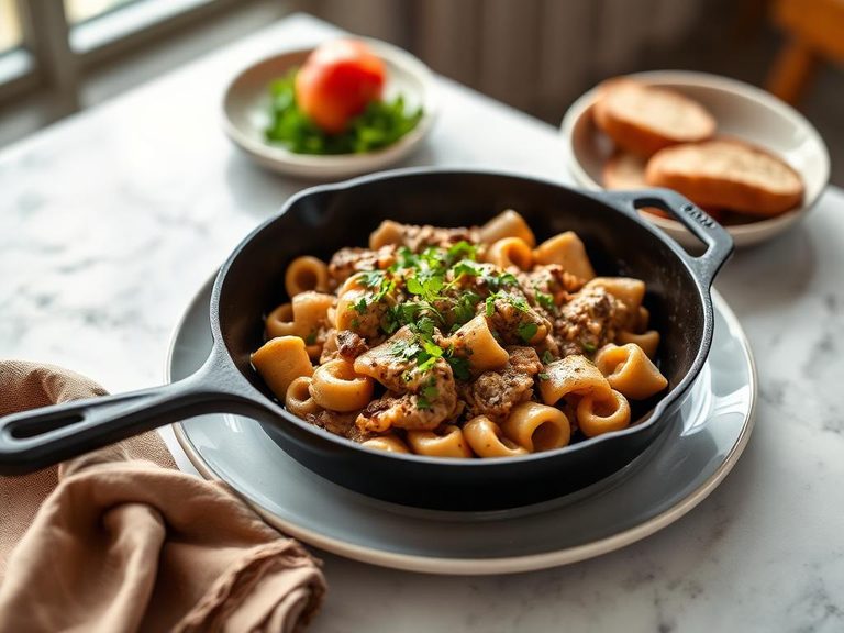 Quick Stroganoff Skillet