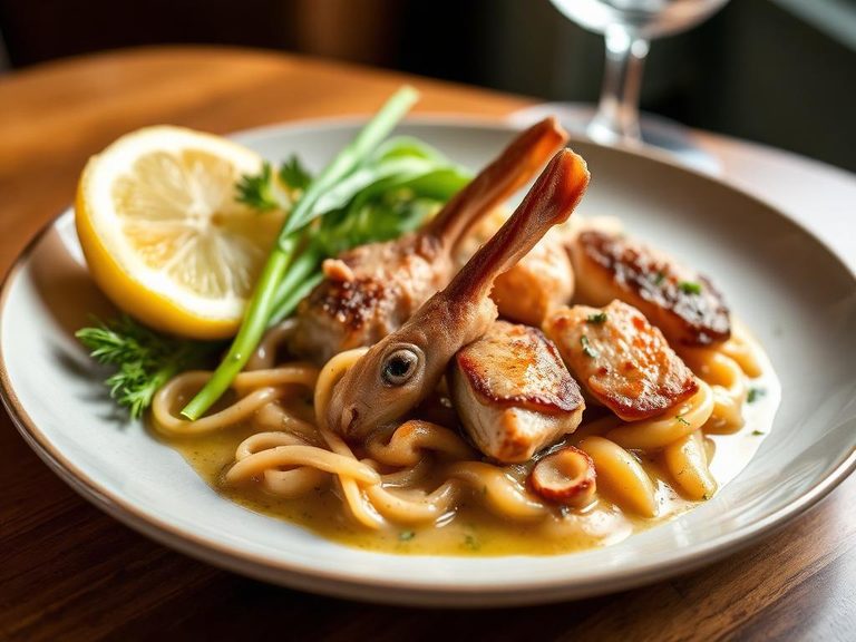 Rabbit Fricassee