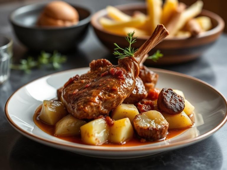 Rabbit Guisado with Potatoes