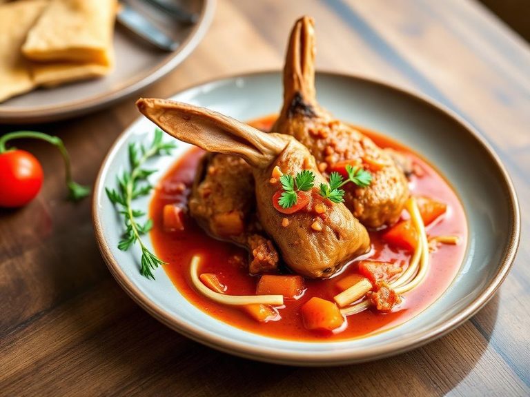 Rabbit in Sofrito Sauce