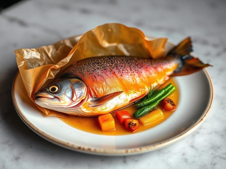 Rainbow Trout en Papillote