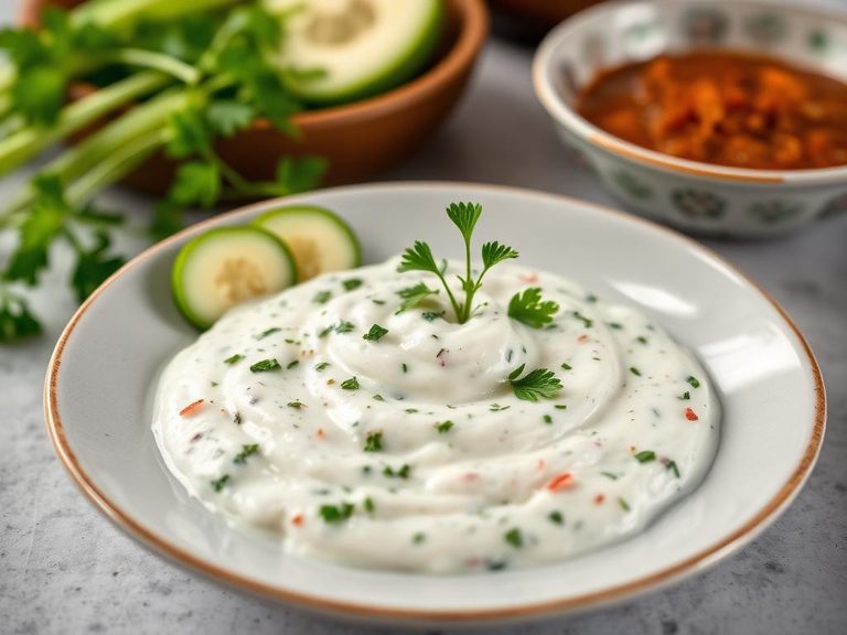 Raita (Indian yogurt-cucumber condiment)