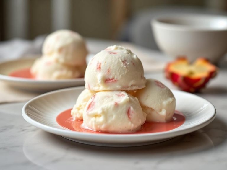Rambutan Ice Cream
