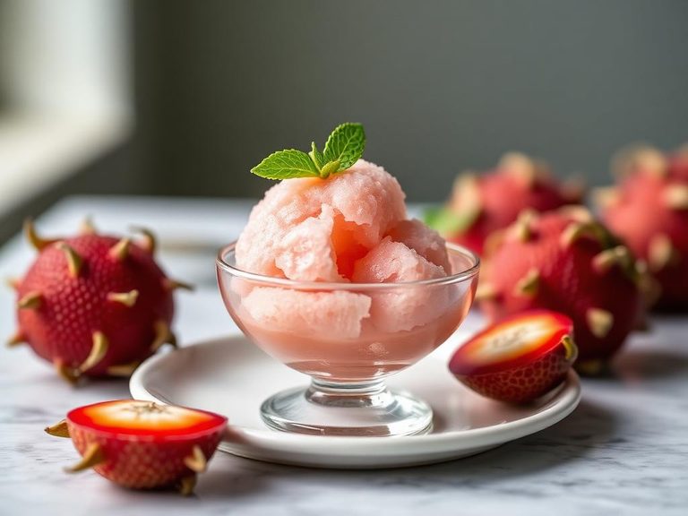 Rambutan Sorbet