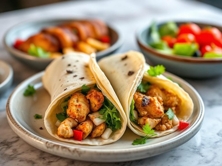 Ranch Chicken Wraps