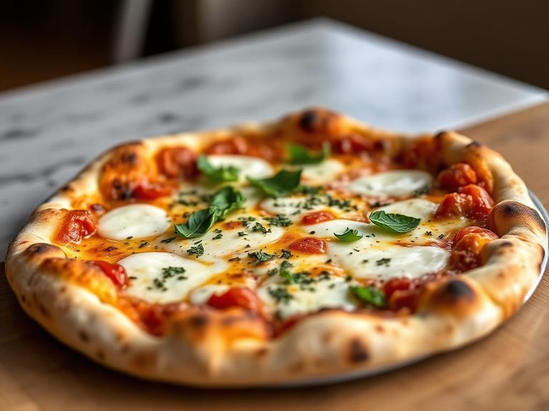 Ranch-flavored pizza