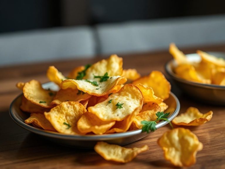 Ranch-flavored potato chips