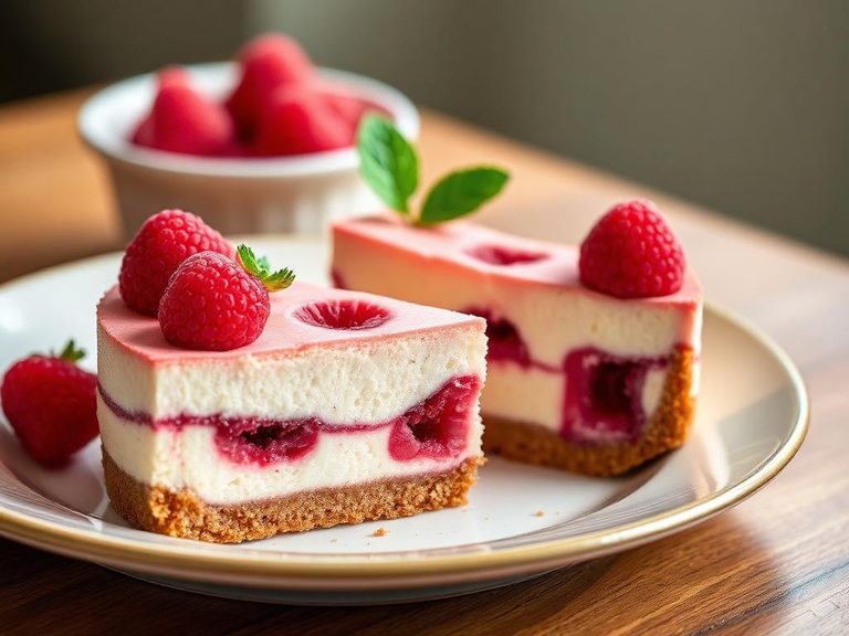Raspberry cheesecake