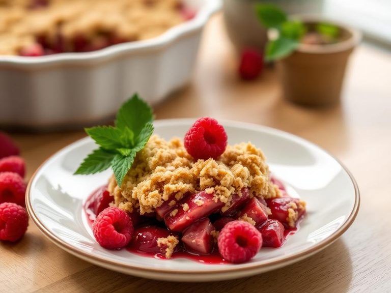 Raspberry Crumble