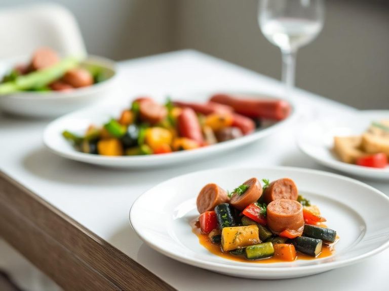 Ratatouille with Sausage