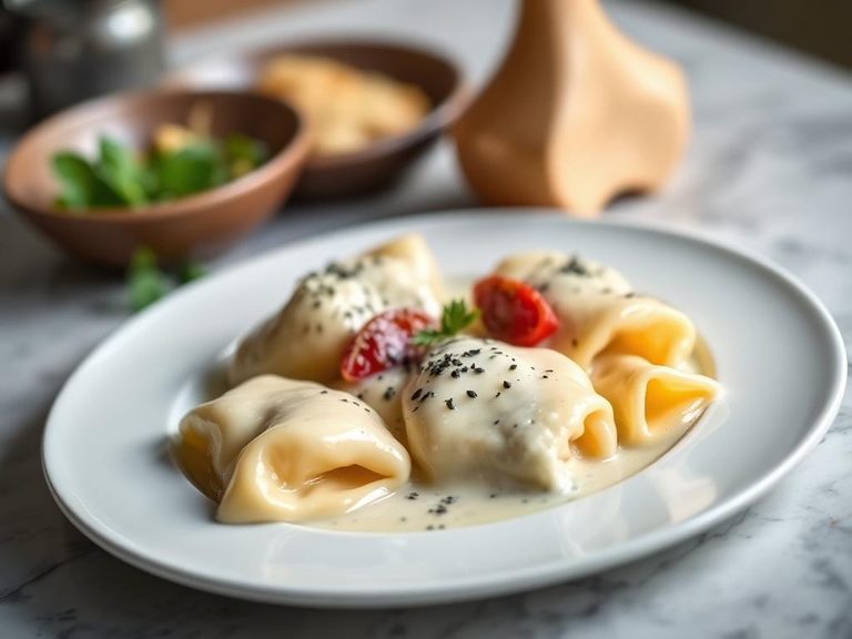 Ravioli alla Panna
