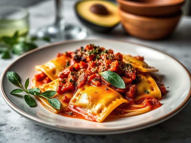 Ravioli con Burro e Salvia