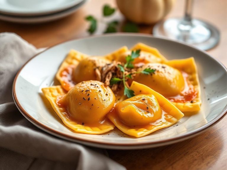 Ravioli di Zucca
