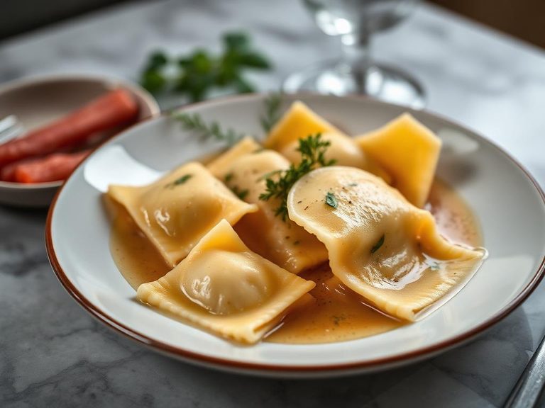 Ravioli en Brodo