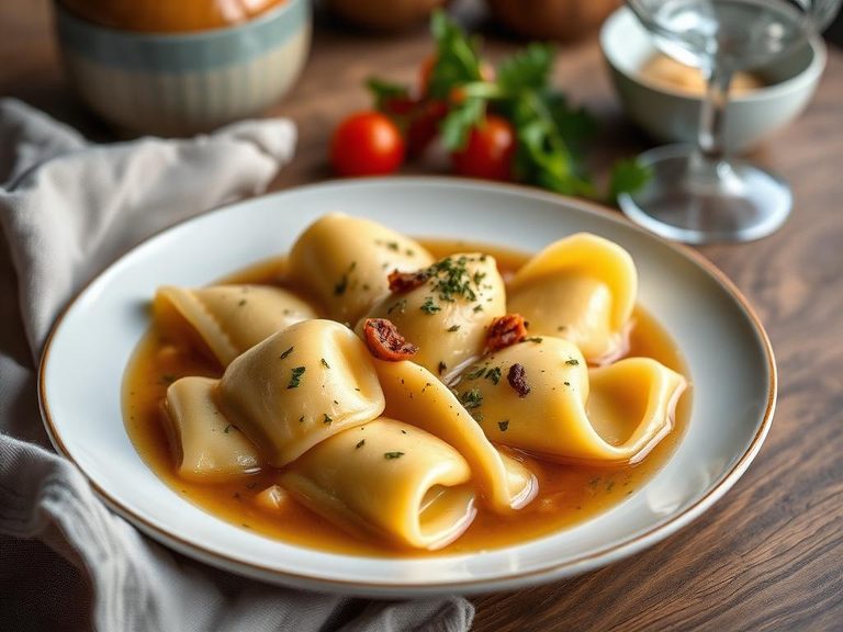 Ravioli in Brodo (broth)