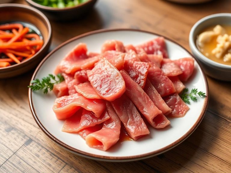 Raw meat strips (Nikku)