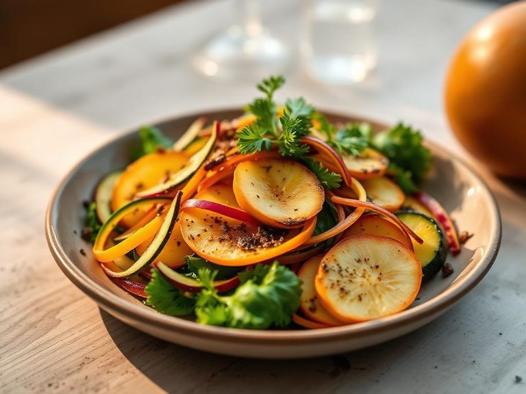 Raw Squash Salad