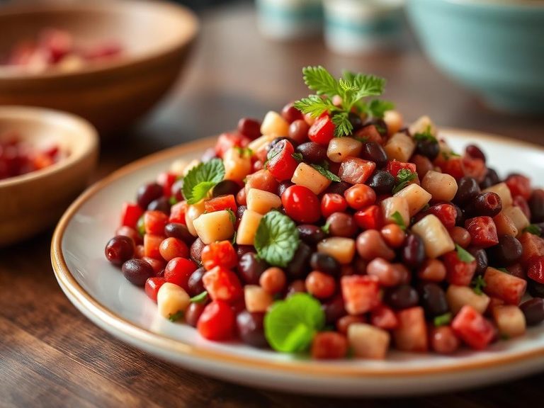 Red bean salad