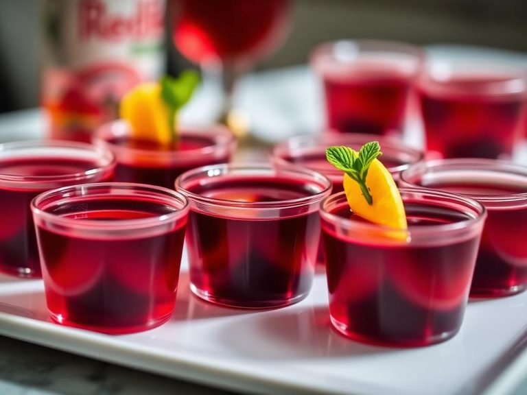 Red Bull Jello Shots