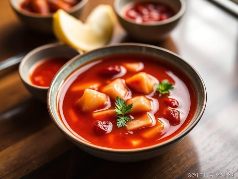 Red date and longan soup