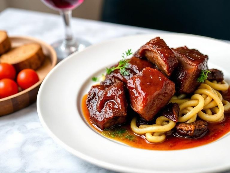 Red Wine Braised Short Ribs