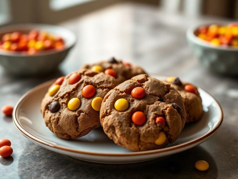 Reese's Pieces Peanut Butter Cookies