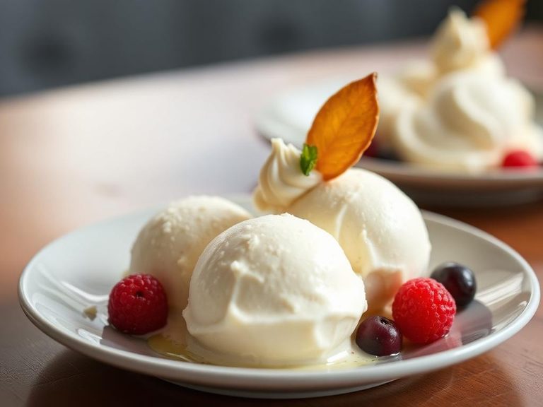 Rennet Ice Cream (historical recipe)