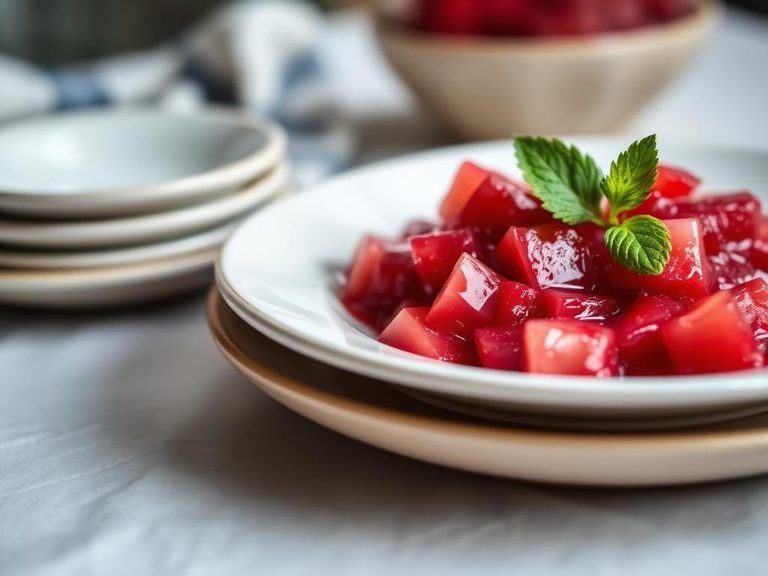 Rhubarb Compote or Jam