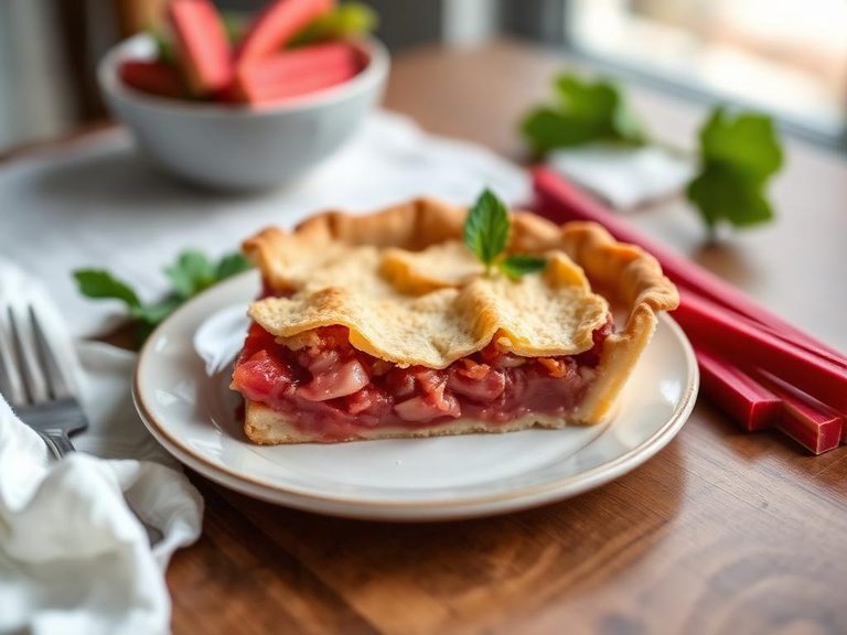 Rhubarb Pie