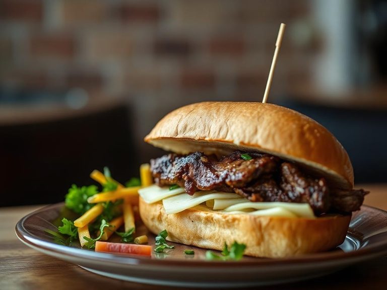 Rib tip sandwich