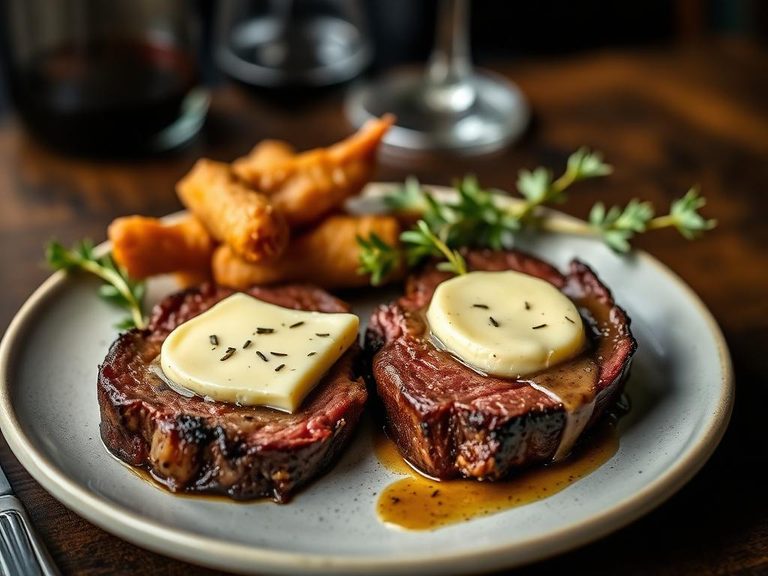 Ribeye with Compound Butter