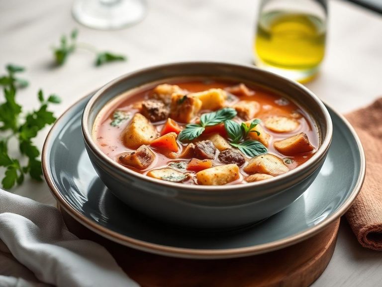 Ribollita (Tuscan bread soup)