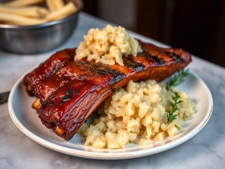 Ribs with Sauerkraut