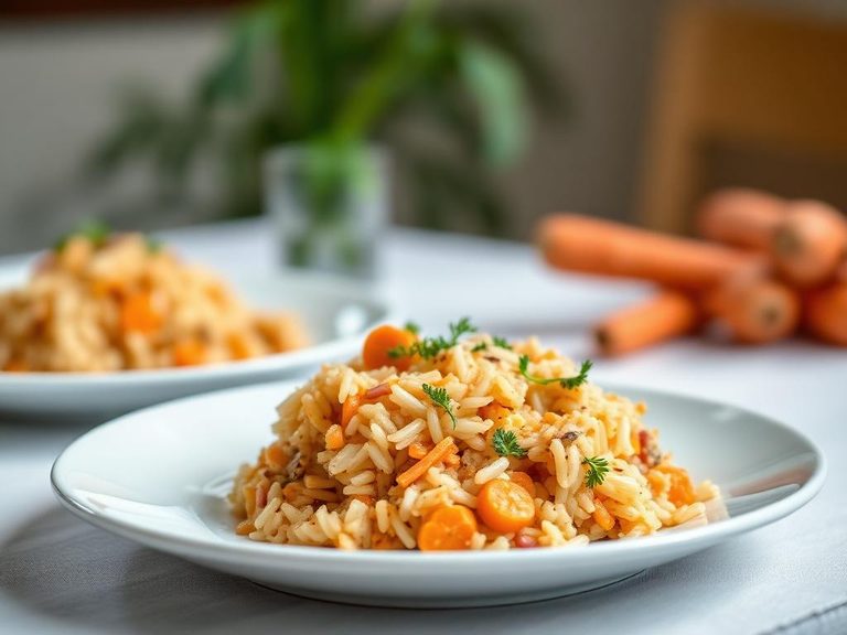 Rice and Carrot Casserole