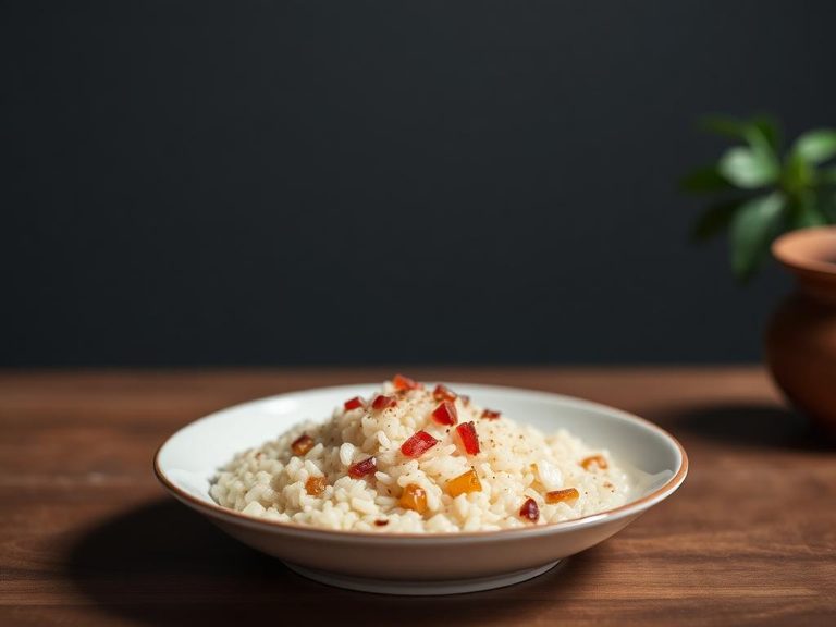 Rice cereal porridge