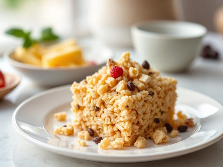 Rice cereal treat
