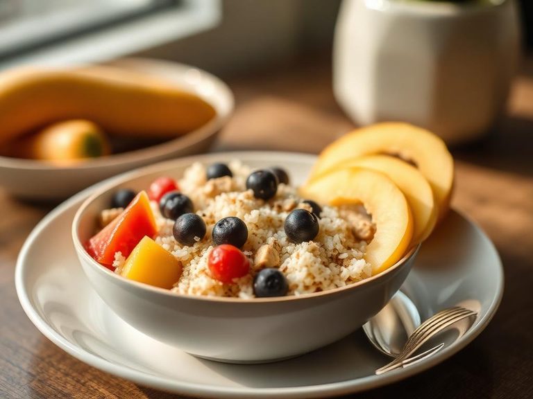Rice Cereal with Fruit