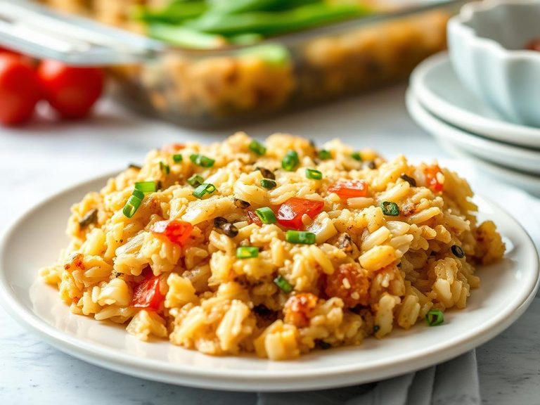 Rice Dressing Casserole