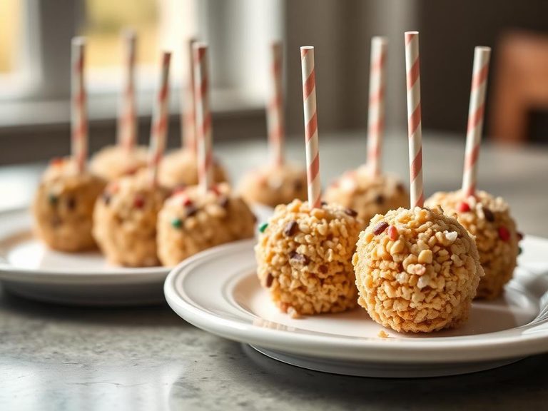 Rice Krispie Cake Pops