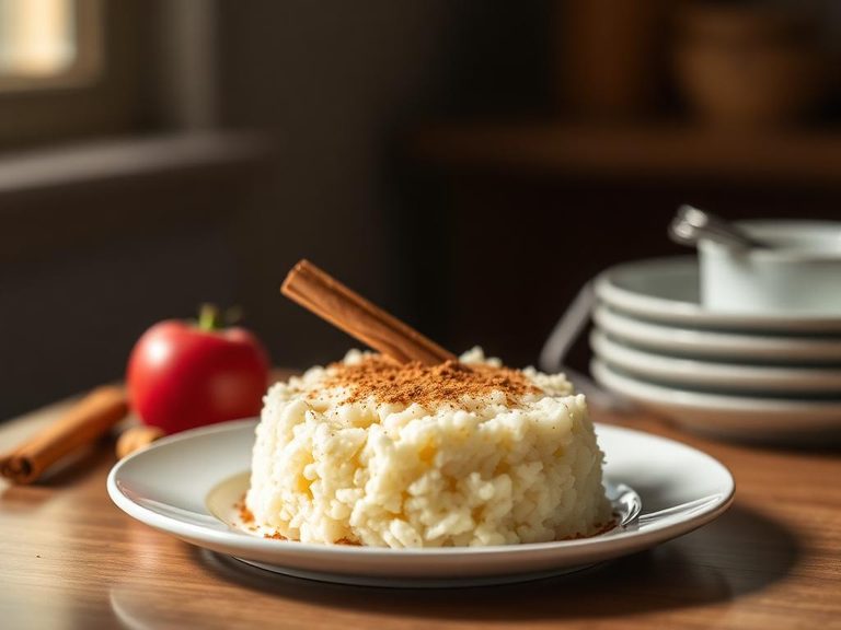 Rice Pudding with Cinnamon